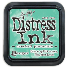 Tampone di inchiostro Distress di Tim Holtz - Pistacchio screpolato