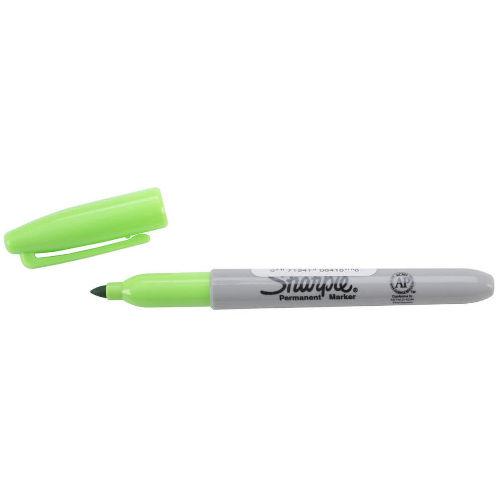 Sharpie Neon Fine Point Permanent Marker Open Stock-Green