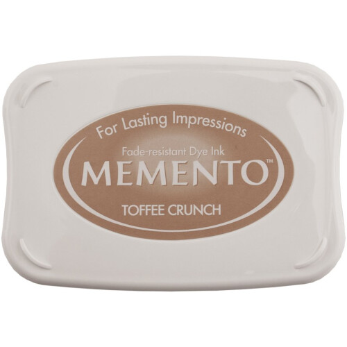 Tsukineko Memento Dye Inktkussen-Toffee Crunch E? maat