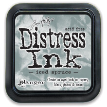 Tim Holtz Distress Ink Pad-Iced Spruce