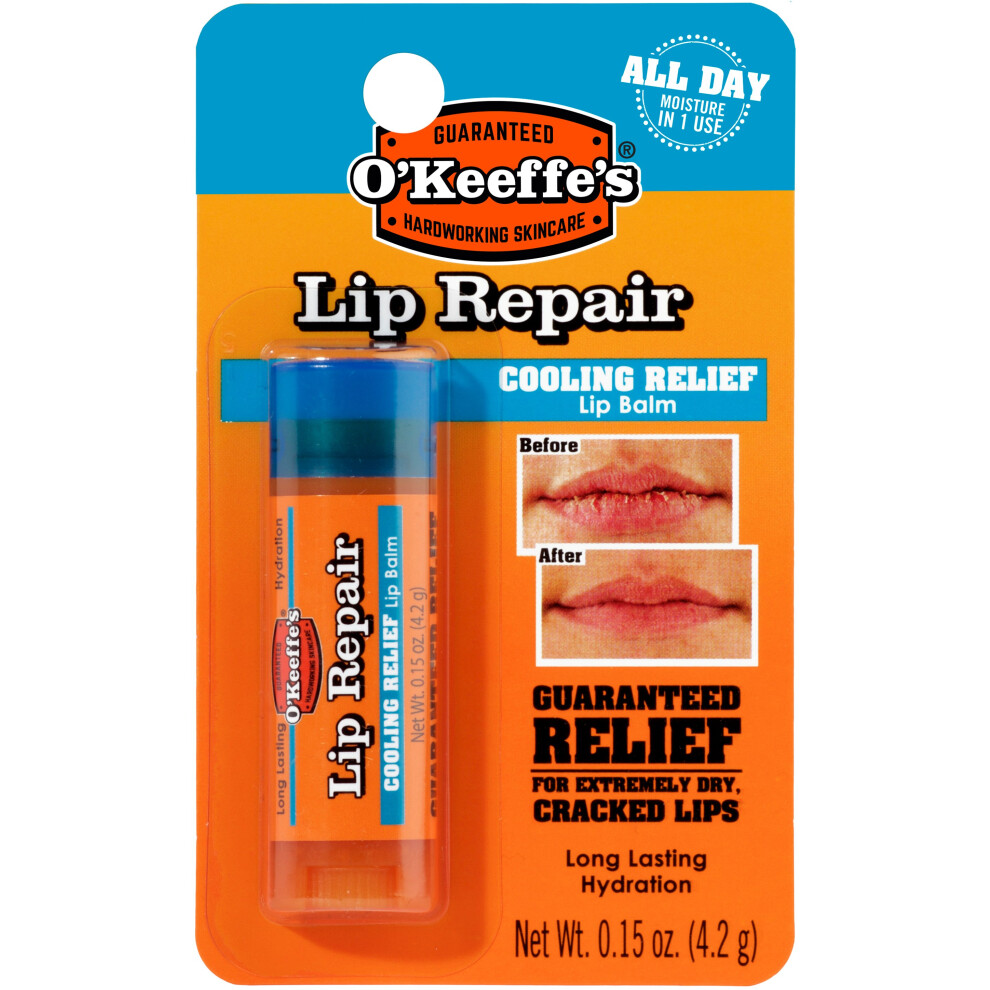 O'Keeffe's Lip Repair Cooling Relief Lip Balm Stick-