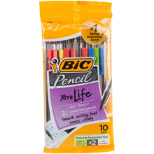 Bic Mechanical Potlood, Medium Punt (0,7 mm) 10 stuks (Verpakking van 2)