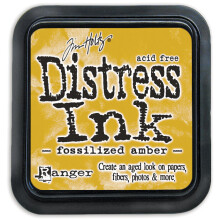 Tampone di inchiostro Distress di Tim Holtz - Ambra fossilizzata