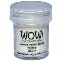 WOW! Embossing Powder 15ml-Opaque Vanilla White
