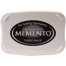Memento Dye Ink Pad-Tuxedo Black