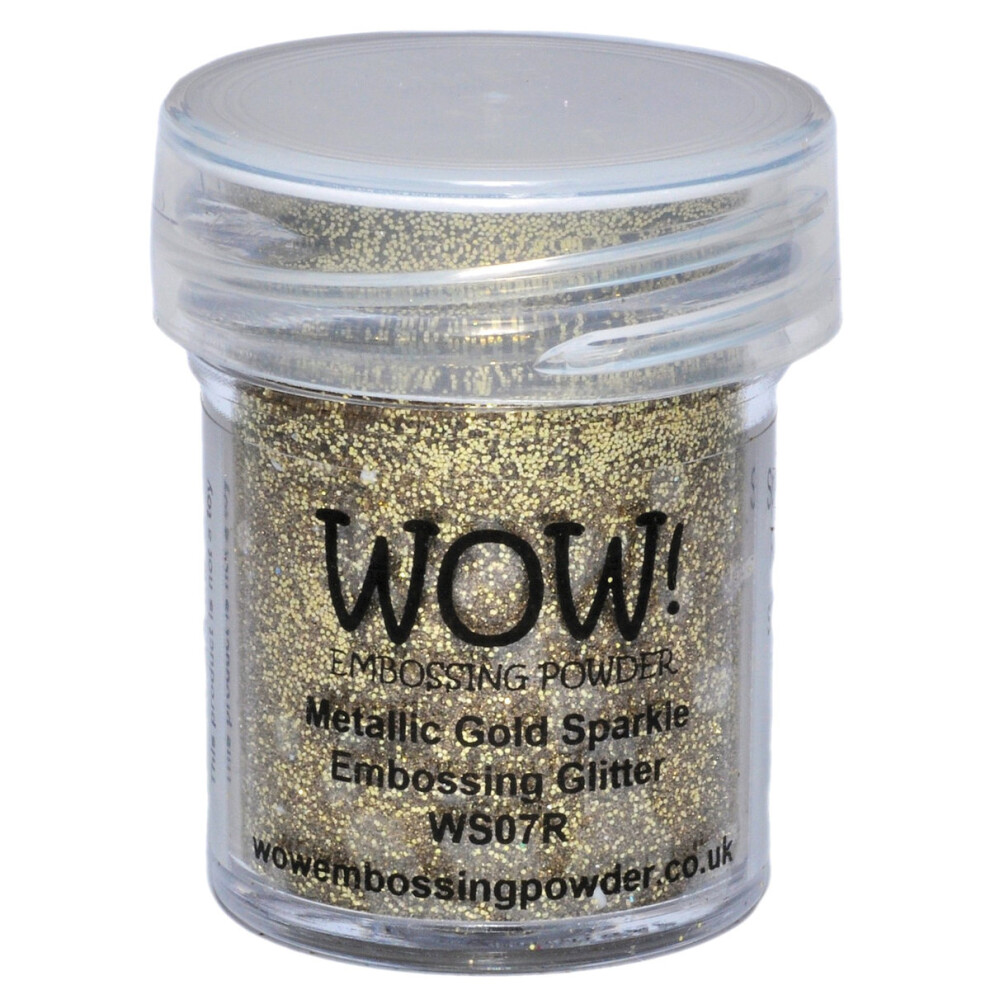 Wow Embossing Powder Wow! Embossing Powder 15Ml-Metallic Sparkle Gold