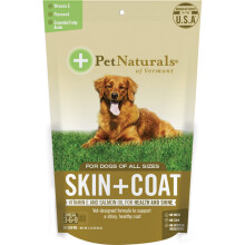 Pet Naturals, Haut + Fell, Für Hunde, Alle Größen, 30 Kausnacks, 2,12 Unzen (60 g)