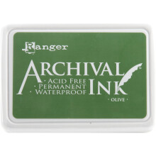 Ranger Archival Inktkussen #0-Olijf