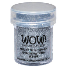 WOW! Embossing Powder 15ml-Metallic Silver Sparkle