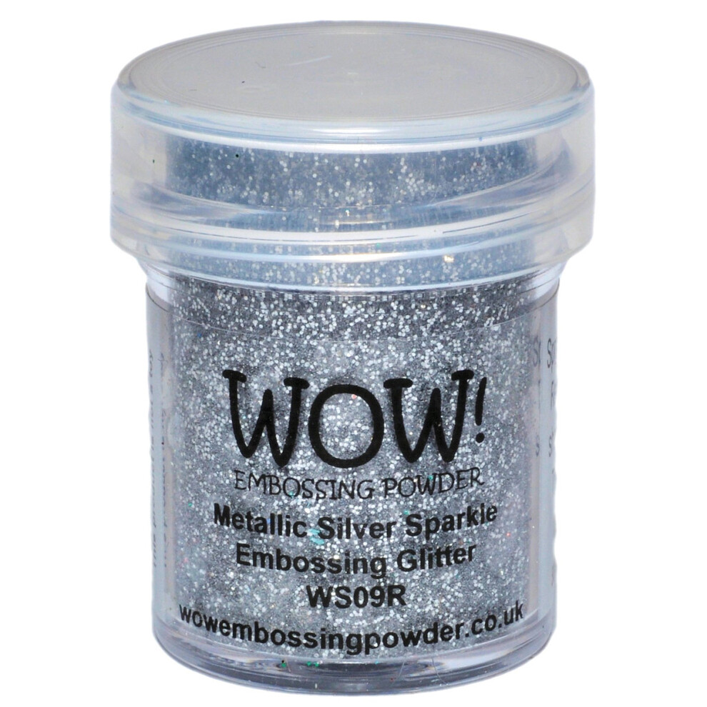 Wow Embossing Powder Silver Wow! Embossing Powder 15Ml-Metallic Sparkle
