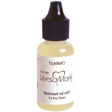 VersaMark Watermark Ink Refill .5oz-Clear (RM000001) for VersaMark Stamp Pad