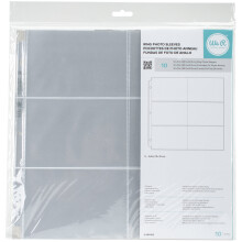 Manches foto - WE R MEMORY KEEPERS - 660152 - 12x12 polegadas - Qualidade de arquivo - 10 pockets