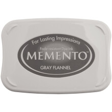 Memento Dye Inktkussen - Grijs Flanel
