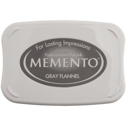 Memento Dye Inktkussen - Grijs Flanel