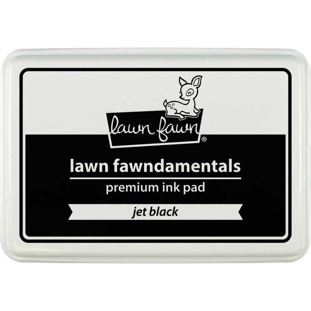 Lawn Fawn Premium Ink Pad-Jet Black
