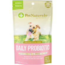Pet Naturals, Tägliches Probiotikum, Für Hunde, Alle Größen, 60 Kauartikel, 2,54 Unzen (72 g)