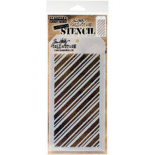 Tim Holtz Layered Stencil 4.125"X8.5"-Peppermint