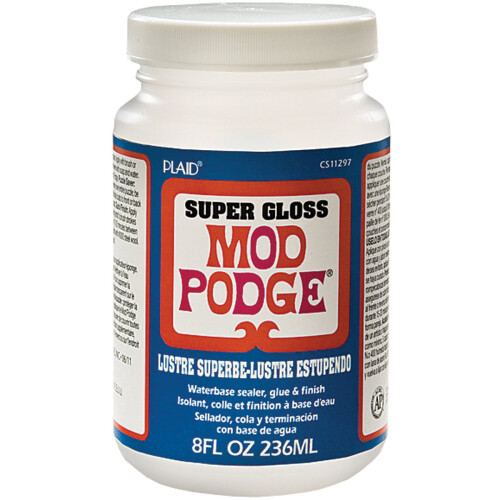 Ruudullinen:Craft Mod Podge Super Thick Gloss-8oz
