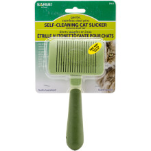 Safari, Brosse Lisseur Auto-Nettoyante pour Chats, 1 Brosse Lisseur