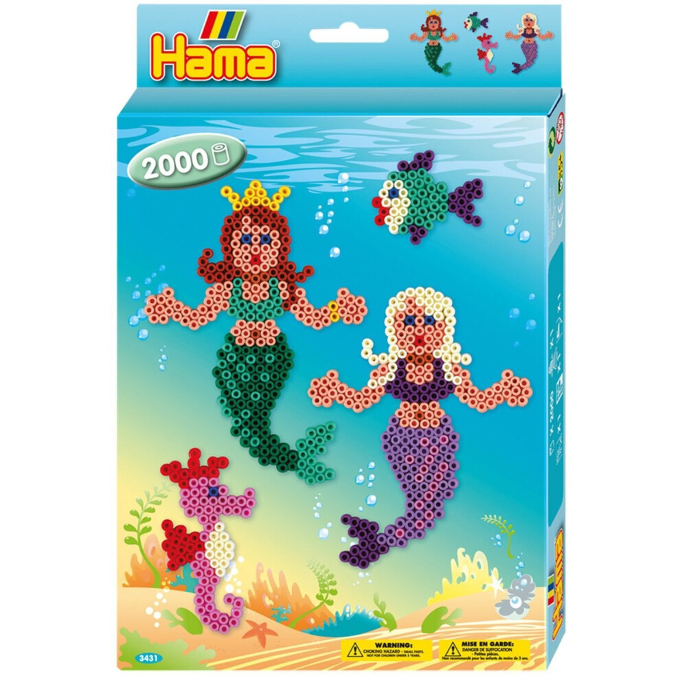 Hama Mermaids Hanging Box