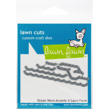 Lawn Fawn Lawn Cuts Custom Craft Die - LF1436 Ocean Wave Accents