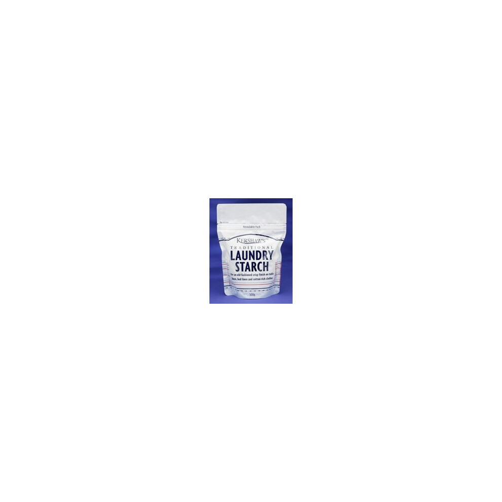 Kershaw's Traditional Laundry Starch 500g (For Crisp Bed Linen)