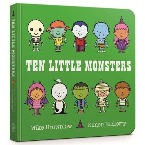 Ten Little Monsters: Board Book