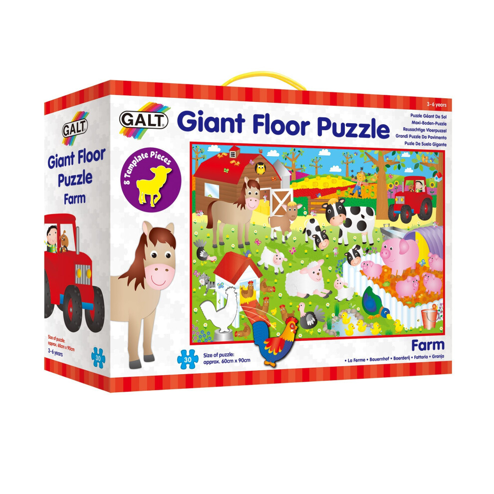 Galt Toys Giant Floor Puzzle Farm