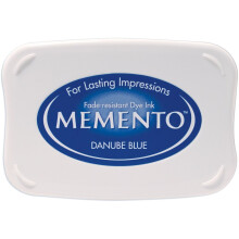 Memento Dye Ink Pad-Danube Blue