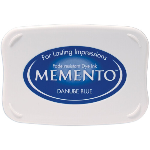 Memento Dye Ink Pad-Danube Blue