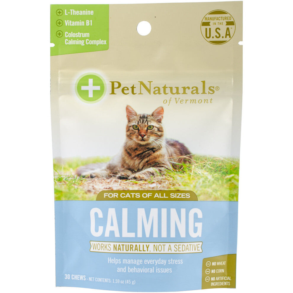 Calming Chews For Cats 30/Pkg-