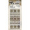 Stampers Anonymous Tim Holtz Στρώμα Στένσιλ 4.125"X8.5", Χριστουγεννιάτικο Πλέγμα 1