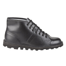 Grafters Boys Monkey Boots Black 3 UK