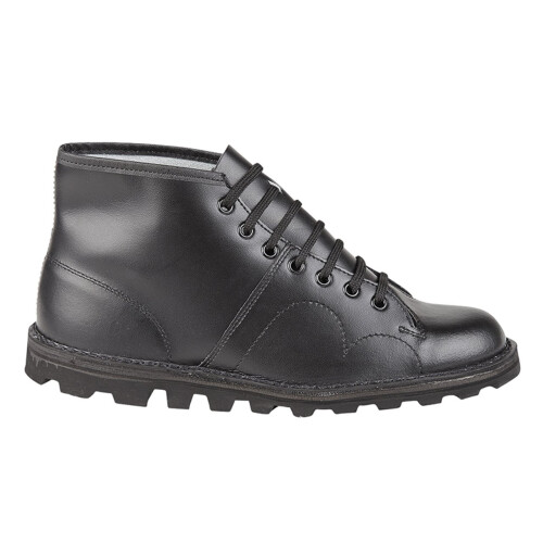 Grafters Boys Monkey Boots Black 3 UK