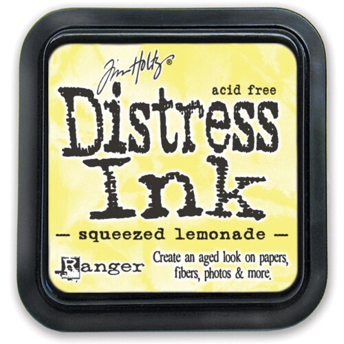 Ranger Tim Holtz Distress Ink Pad, Squeezed Lemonade, Κίτρινο