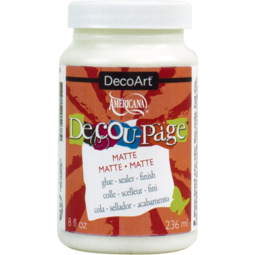 Americana Decou-Page Glue-8oz Matte