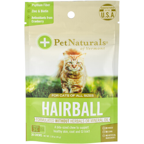Hairball Chews For Cats 30/Pkg-