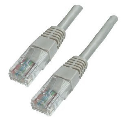 Aptii CAT 6 Network Cable. Ethernet LAN 10/100/1000 Gigabit Patch Lead Grey 15m