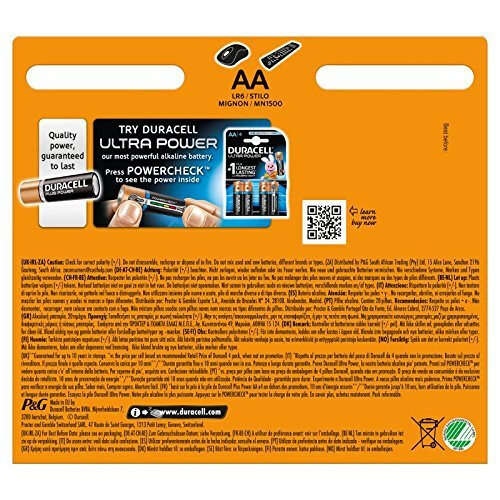 Duracell Duracell MN1500 Plus Power AA Size Batteries, 20 Batteries 1