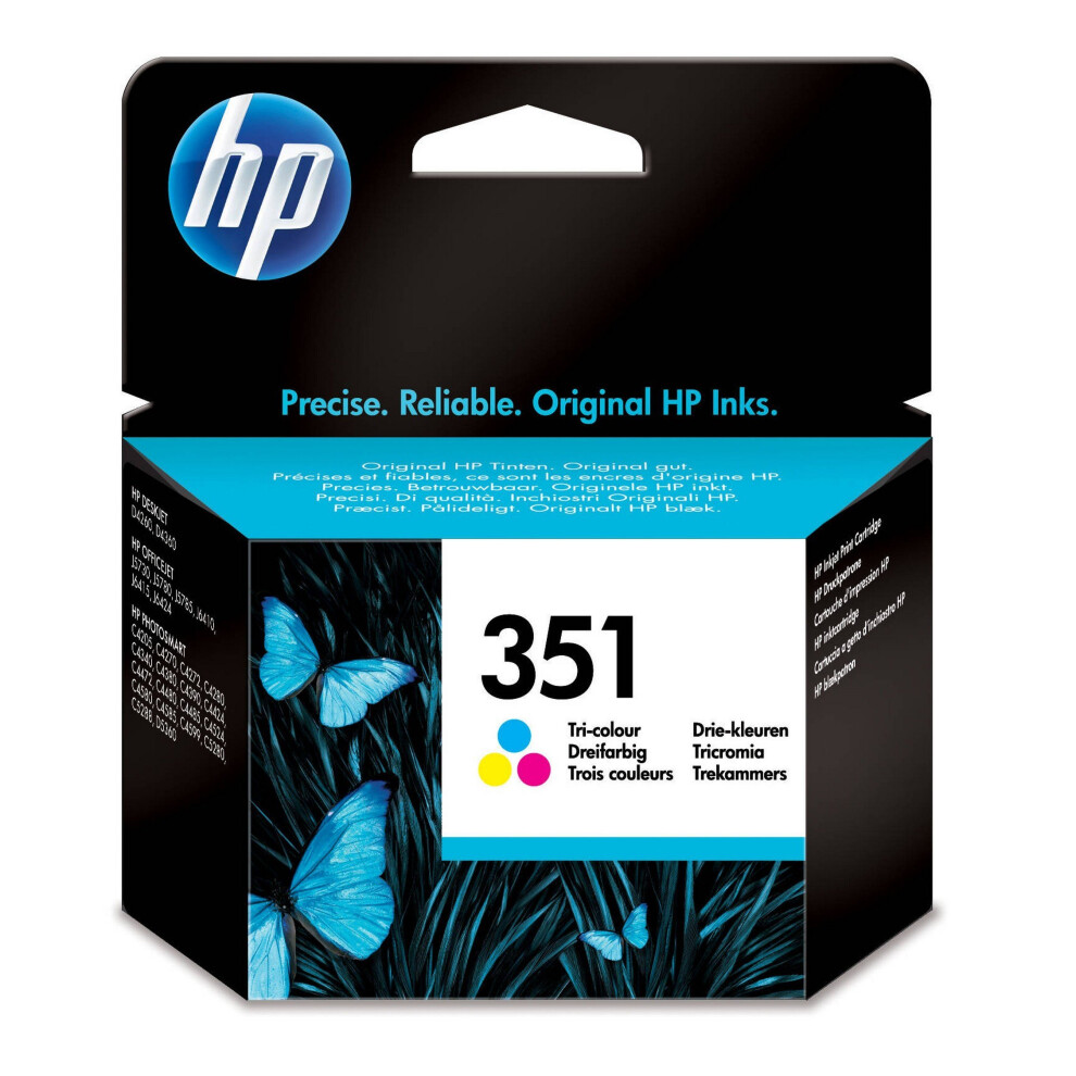 HP 351 Tri-color Original Ink Cartridge (CB337EE)