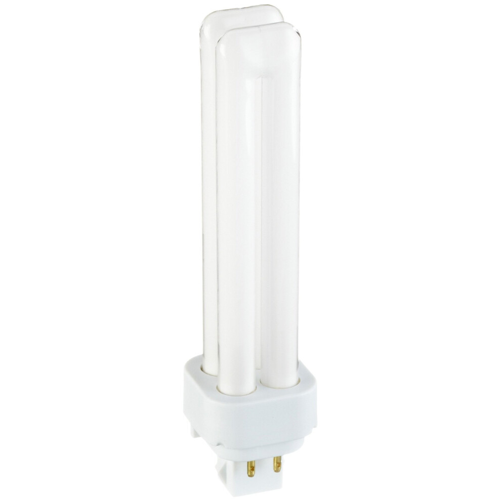 Osram DDE18840 Dulux Bulb, Glass, Cool White, G24q-2, 18 W