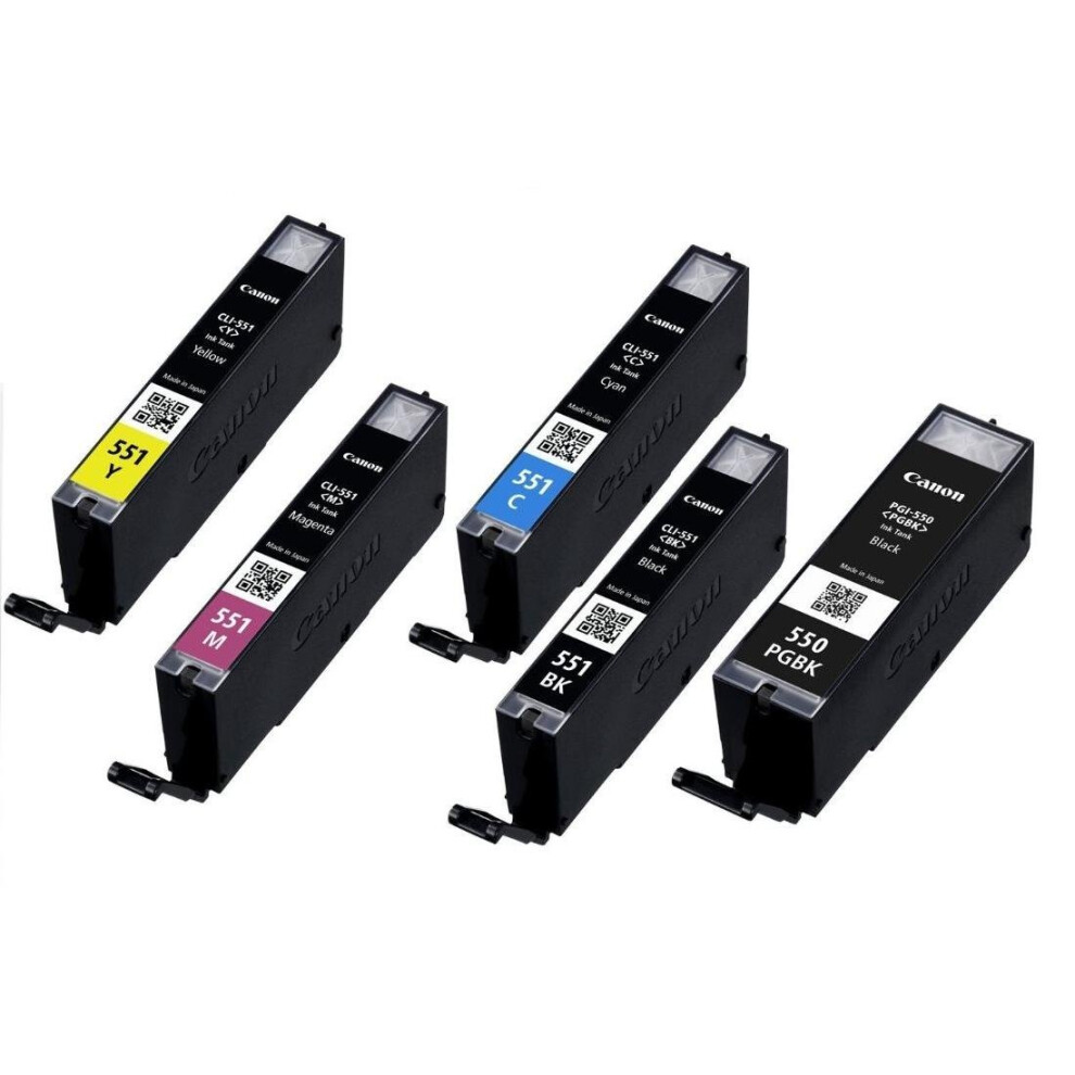 Canon Pgi-550 Cli-551 Multipack Ã¢Â 5 Printer Ink Cartridges 4260141664189