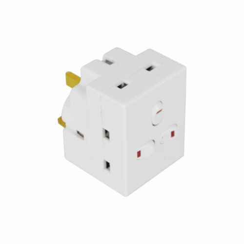 Status Status 3-Way Individually Switched Fused Adaptor