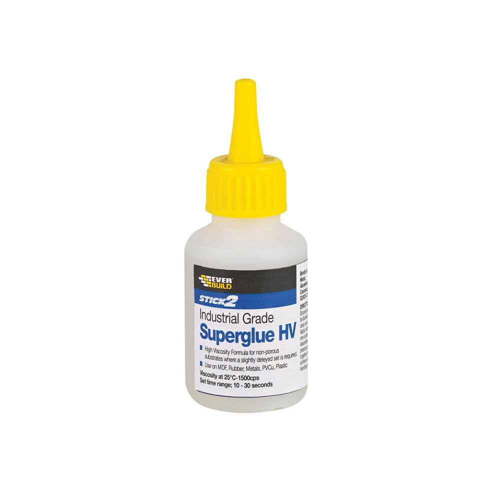 Everbuild HV20 20 g High Viscosity Industrial Superglue