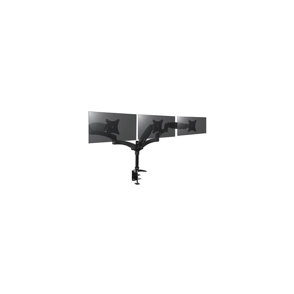 Duronic Dm553 Spring Triple Lcd Led Sprung Desk Mount Arm Monitor Stand Bracket With Tilt And Swivel + 10 Year Warranty 5060184204835