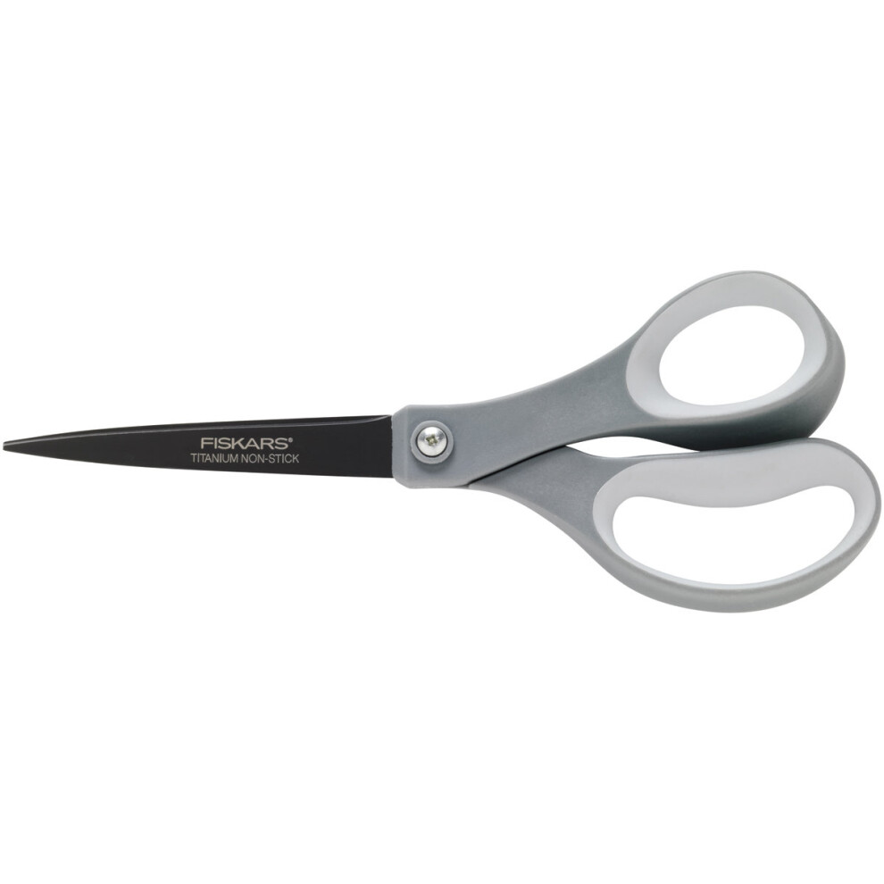 Fiskars Softgrip Titanium Non-Stick Scissors 8"-