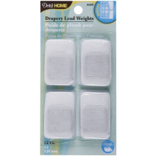 Dritz Home Drapery Lead Weights Covered 1" 12/Pkg-