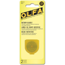 OLFA Rotary Blade Refill 28mm-2/Pkg