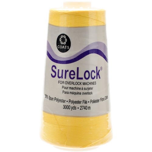 Rockar Surelock Overlock Thread 3 000yd-sparkguld