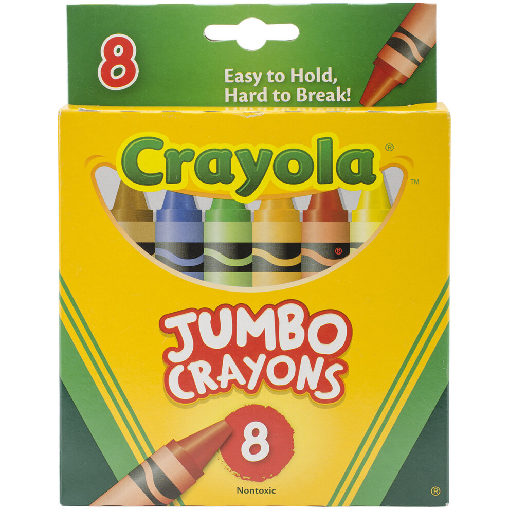 Crayola Jumbo Crayons-8/Pkg